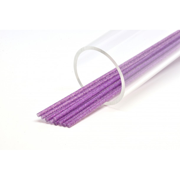 FutureFly - Tube - 3 mm soft Glitter - Midtnight Star