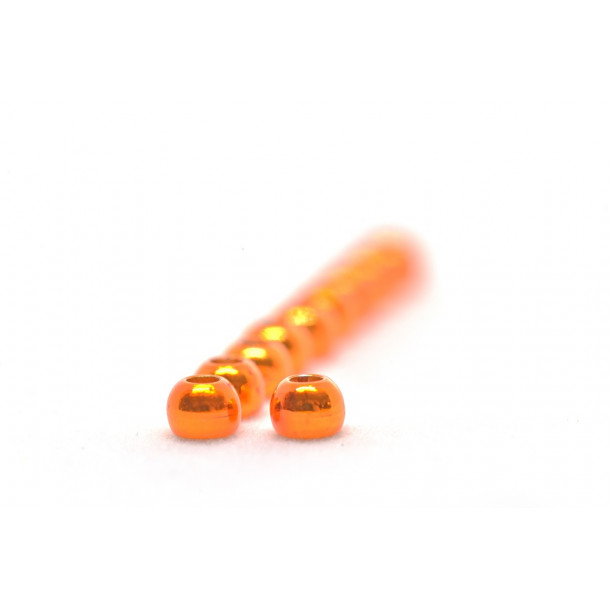FutureFly - Tungsten Bead - 4 mm - Metallic Golden Orange