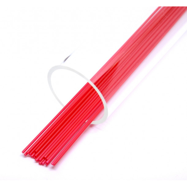 FutureFly Tube - 1,8 mm medium - Milky/Red