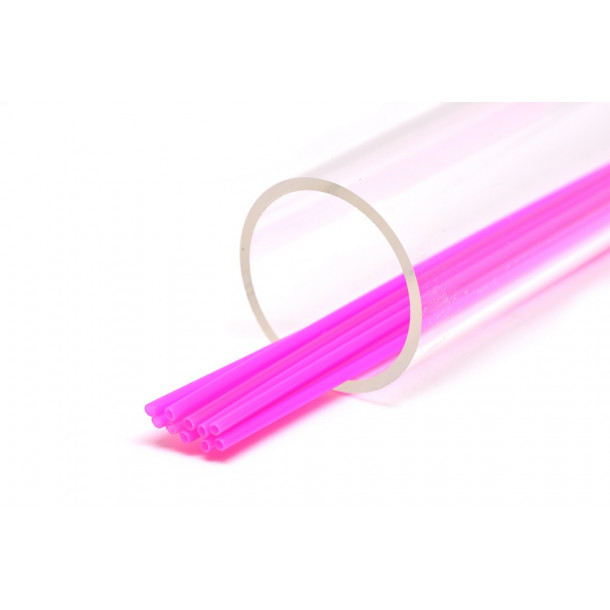 FutureFly Tube - 1,8 mm medium - FL. Magenta/Trans