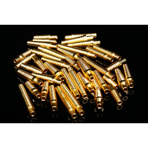 Sean Stanton Tubes - Gold With Flange - 10 x 4 mm