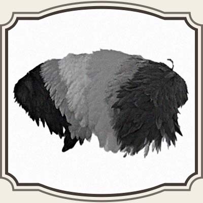 Soft Hackle Høne Sadler