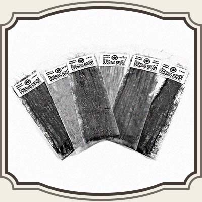 Dubbing Brush Sparkle Marabou