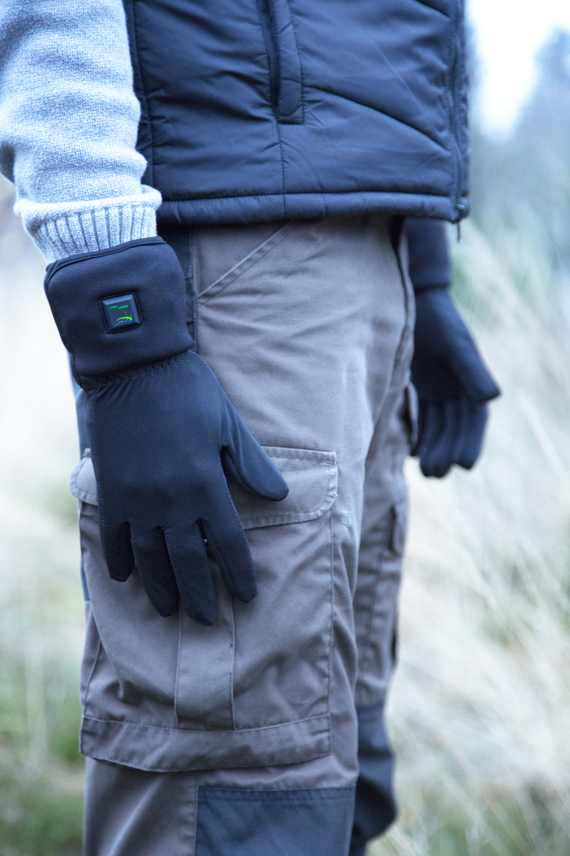 Nordic Heat Glove Liner med el-varme - Lystfiskeren