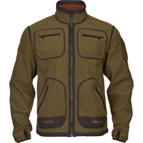 Hrkila Kamko fleece Dark olive/Arabian spice