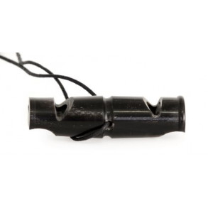 Fljte dobbelttonet med trille i ben 8 cm