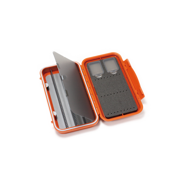 Simms C&F Large 3-Row WP Tube Fly Case w 4 Comp