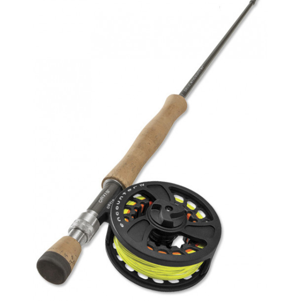 Orvis Encounter komplet fluest 10' #7 Inkl. Kastekursus, boks m/5 fluer og 2 timers P&T fiskeri