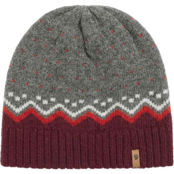 FJLLRVEN VIK KNIT HUE Dark-Garnet 