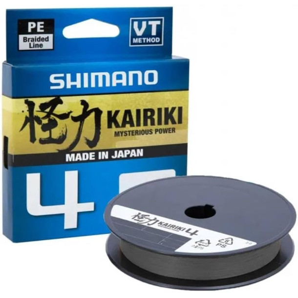 Shimano Kairiki Steel Grey 150m 