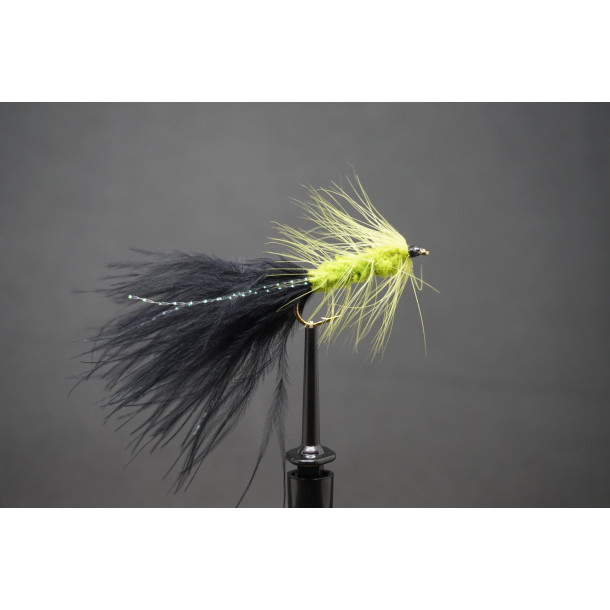 SFG Streamer Wolley Bugger Black &amp; Green