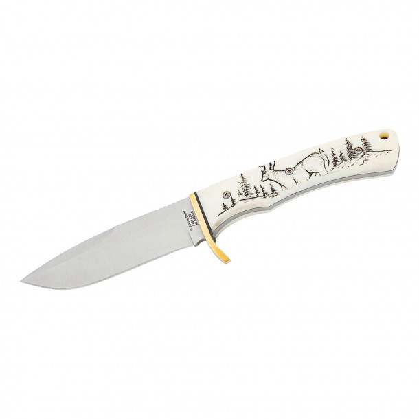 Herbertz Jagtkniv m motiv