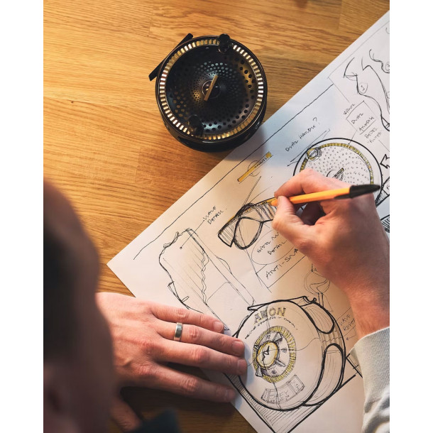 Guideline Aeon Fly Reel Black/Silver