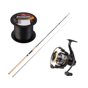 Fiskest  ABU stang, Dam hjul inkl. line