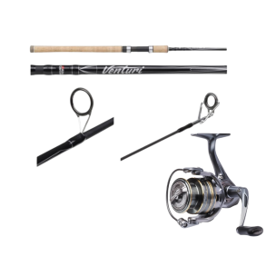 Fiskest Abu venturi Stang & Michell MX2 Pro hjul