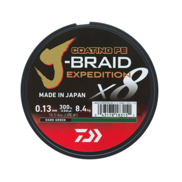 Daiwa J-Braid Expedition x 8E