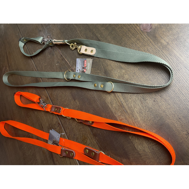 Jagtline i webbing med quick release