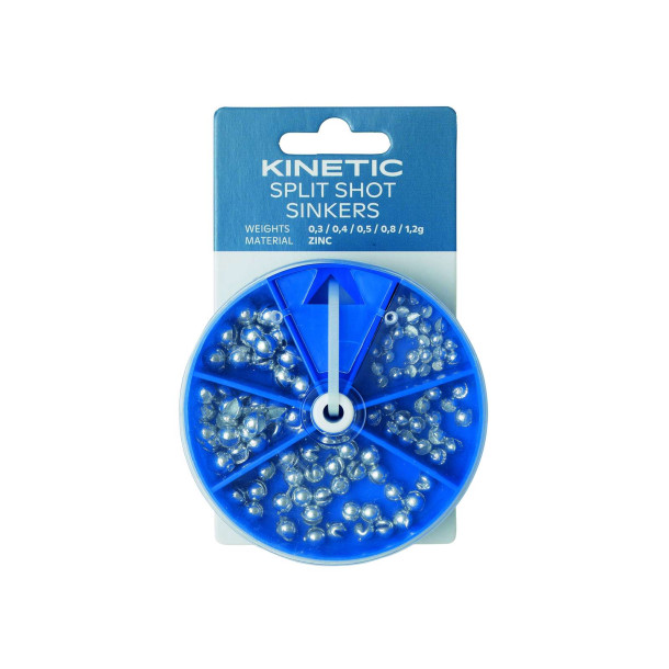 Kinetic Split Shot Sinkers Assortment