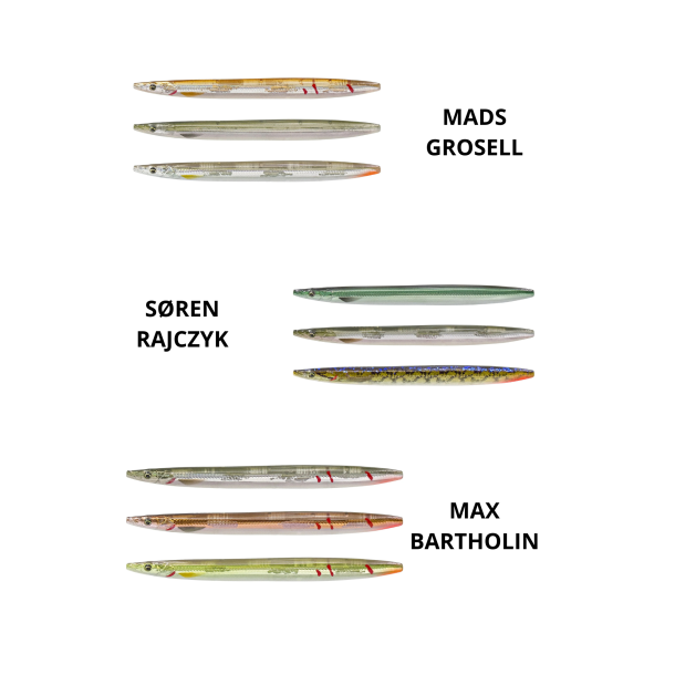 Savage Gear 3D LT Sandeel Signature Kit - 3PACK