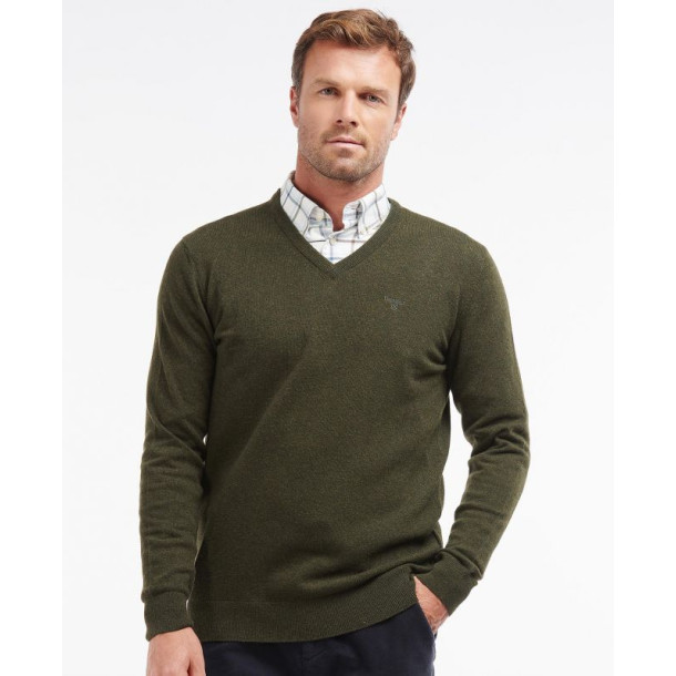 Barbour Essential Lambswool V-neck