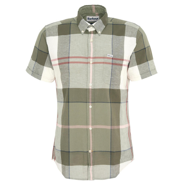 Barbour Douglas Tailored S/S kortrmet skjorte