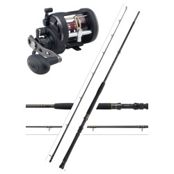 Pirkest med Penn Regiment pirkestang og Penn Warfare havhjul