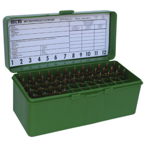 MTM patronbox til alu.-kuff 60 stk. Kal.3006..375H&H