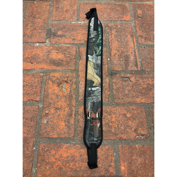Neopren riffelrem Camo m/ patronholder