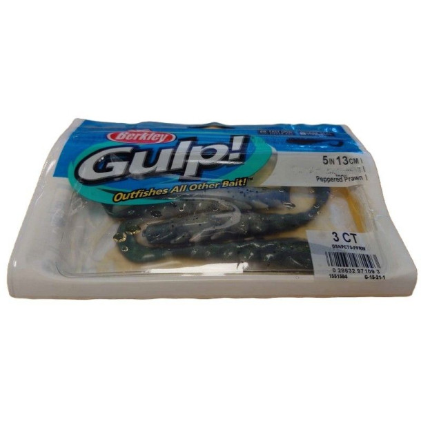 Berkley Gulp Nemesis Prawn Curl Tail 10 cm 4 pcs