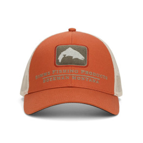 Simms Haul Trucker cap orange