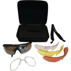 Gyttorp skytteglasgon med 4 stk. farvede glas