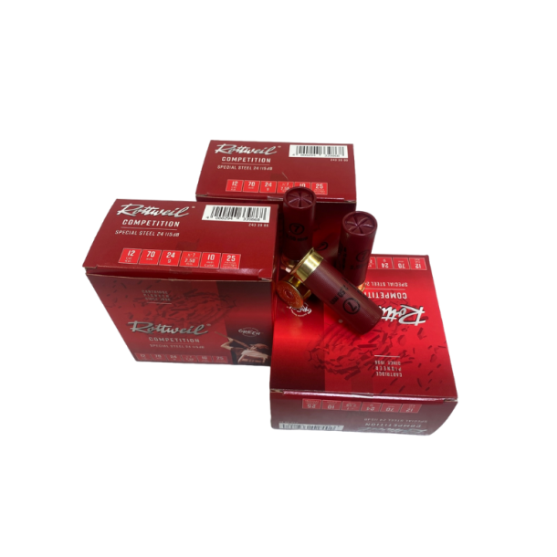 ROTTWEILSPECIAL STEEL 7 Flugtskydningspatroner cal 12 - 25 stk
